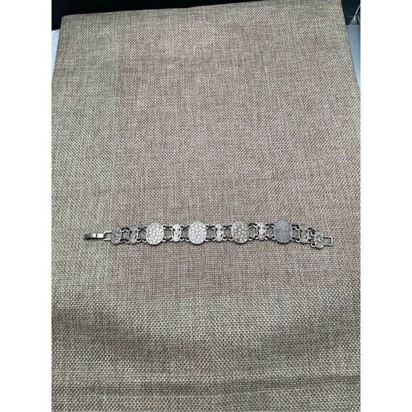 Brighton Bracelet 5889 Silver Floral Link - Picture 5 of 8